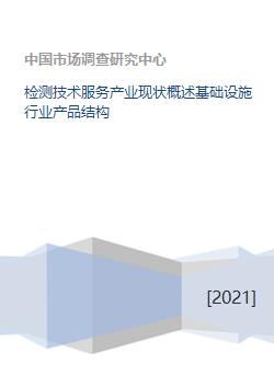 檢測技術服務產(chǎn)業(yè)現(xiàn)狀、基礎設施與室內環(huán)境檢測產(chǎn)品結構概述